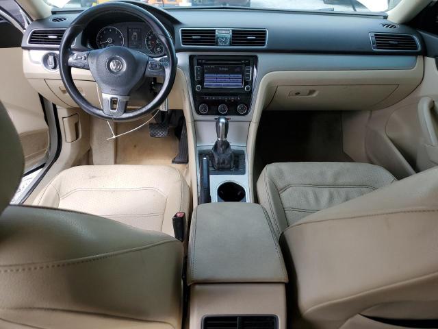 1VWBH7A30DC087631 - 2013 VOLKSWAGEN PASSAT SE WHITE photo 8
