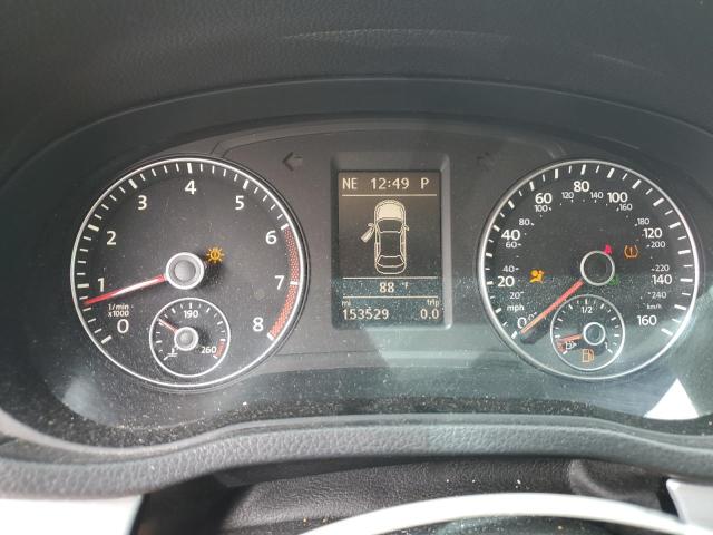 1VWBH7A30DC087631 - 2013 VOLKSWAGEN PASSAT SE WHITE photo 9