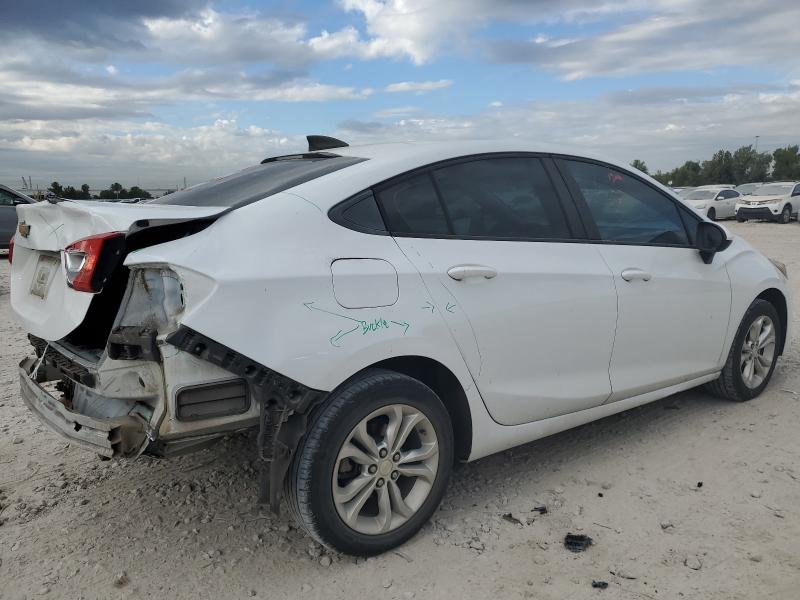 1G1BC5SMXK7102289 - 2019 CHEVROLET CRUZE LS Blanc photo 3