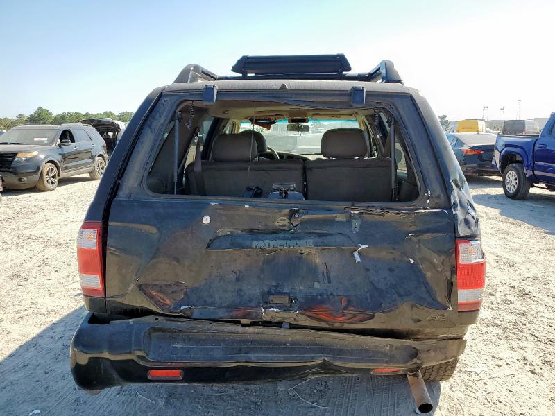 JN8DR09XX4W800416 - 2004 NISSAN PATHFINDER LE BLACK photo 6