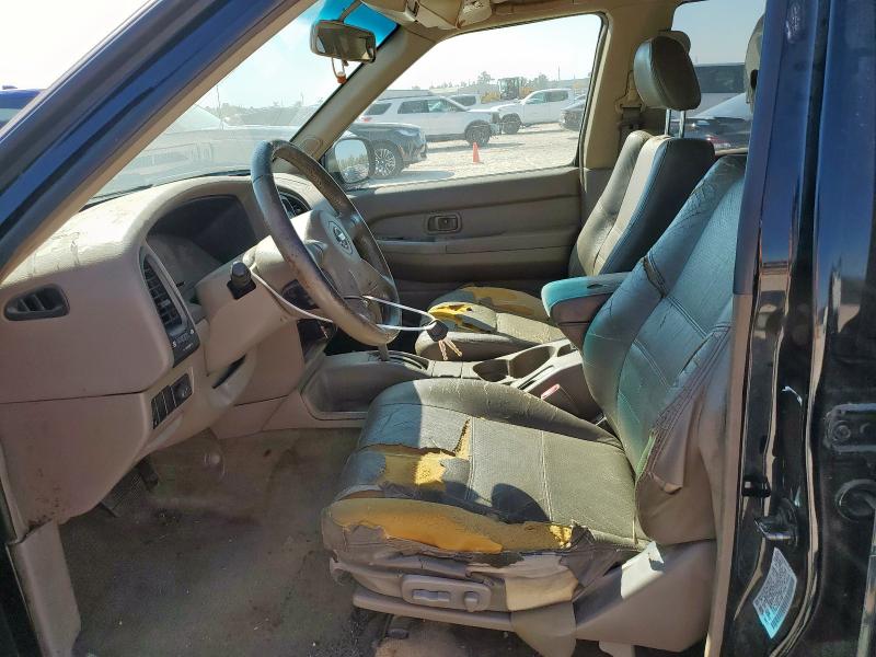 JN8DR09XX4W800416 - 2004 NISSAN PATHFINDER LE BLACK photo 7