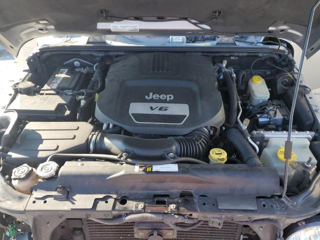 1C4HJWEG2GL178624 - 2016 JEEP WRANGLER U SAHARA Gümüş foto 12