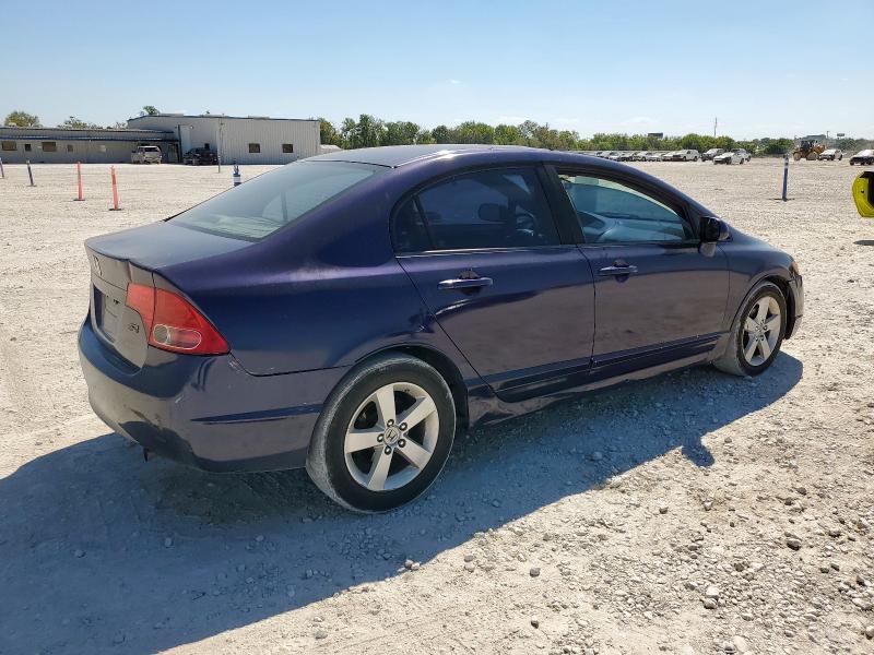 1HGFA168X8L032766 - 2008 HONDA CIVIC EX BLUE photo 3