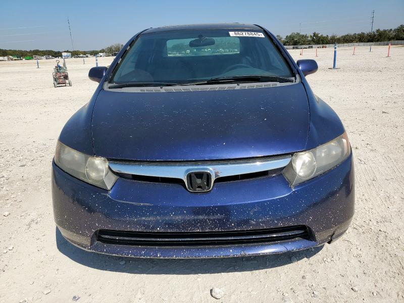 1HGFA168X8L032766 - 2008 HONDA CIVIC EX BLUE photo 5