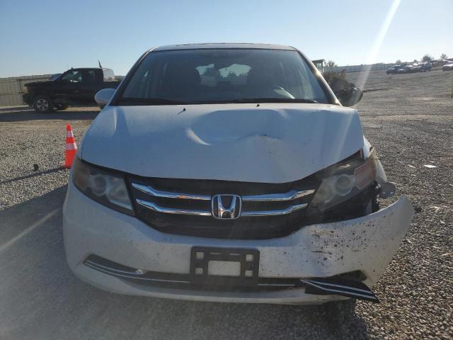 5FNRL5H67FB032667 - 2015 HONDA ODYSSEY EXL WHITE photo 5