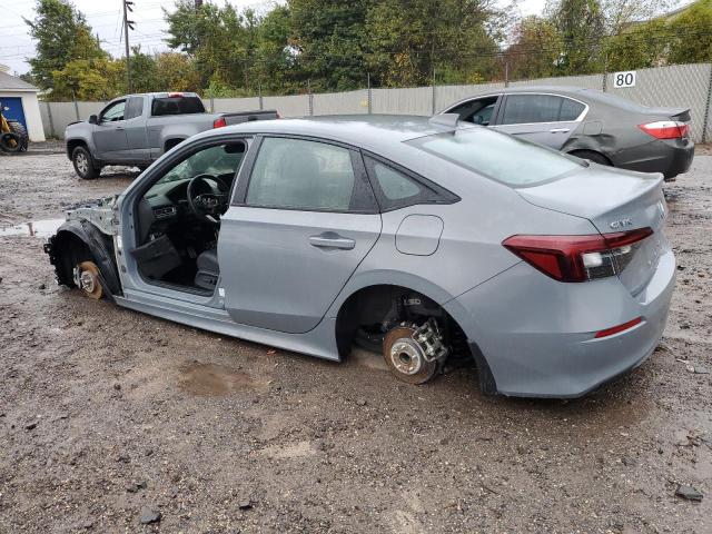 2HGFE4F81SH306656 - 2025 HONDA CIVIC SPORT GRAY photo 2