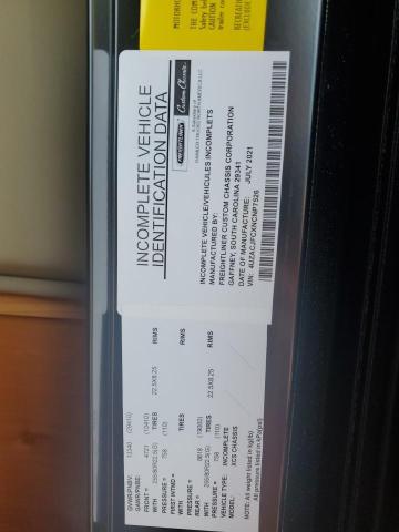 4UZACJFCXNCNP7526 - 2022 FREIGHTLINER CHASSIS XC ყავისფერი ფოტო 10