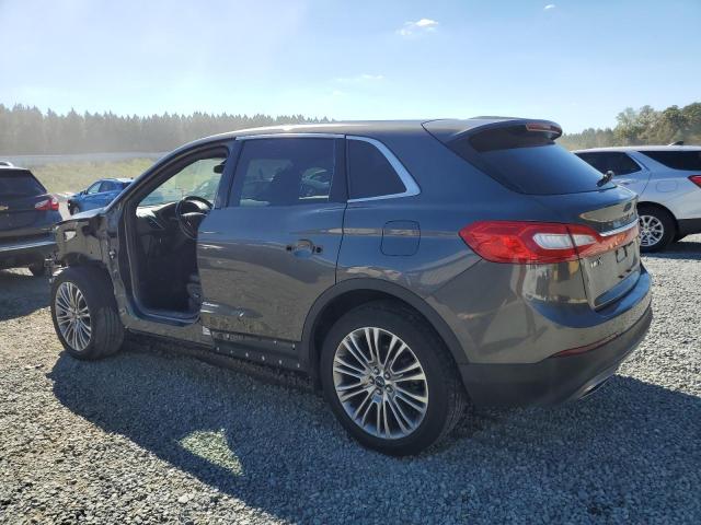 2LMPJ8LR4HBL24583 - 2017 LINCOLN MKX RESERVE Сірий фото 2