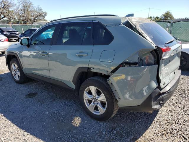 2T3W1RFVXKC012154 - 2019 TOYOTA RAV4 XLE TEAL photo 2