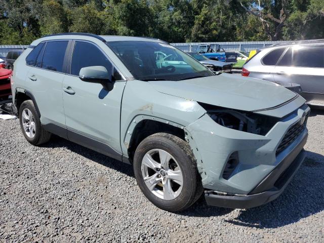 2T3W1RFVXKC012154 - 2019 TOYOTA RAV4 XLE TEAL photo 4