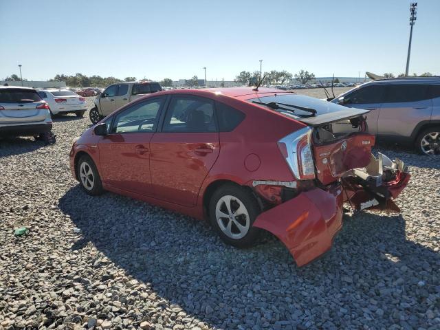 JTDKN3DU9F0458623 - 2015 TOYOTA PRIUS წითელი ფოტო 2