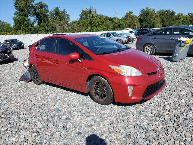 JTDKN3DU9F0458623 - 2015 TOYOTA PRIUS წითელი ფოტო 4