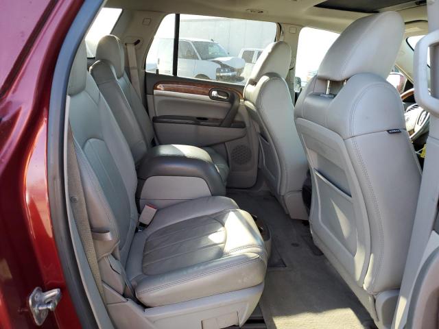 5GALVBED9AJ104182 - 2010 BUICK ENCLAVE CXL RED photo 11