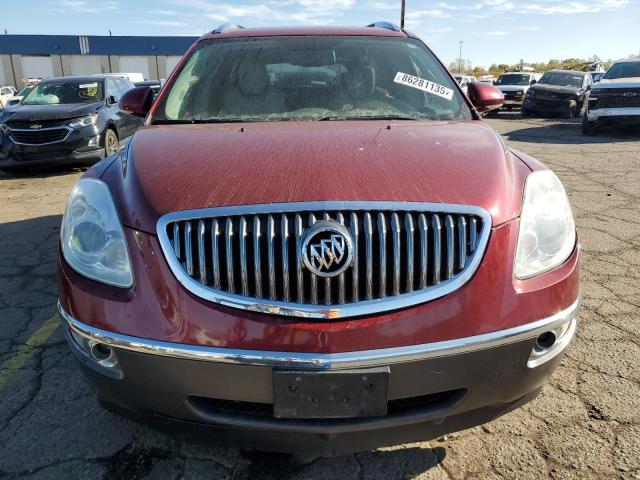 5GALVBED9AJ104182 - 2010 BUICK ENCLAVE CXL RED photo 5