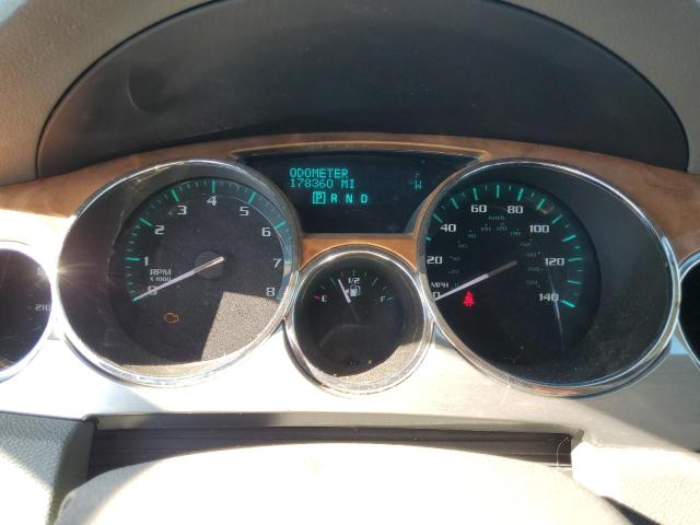 5GALVBED9AJ104182 - 2010 BUICK ENCLAVE CXL RED photo 9