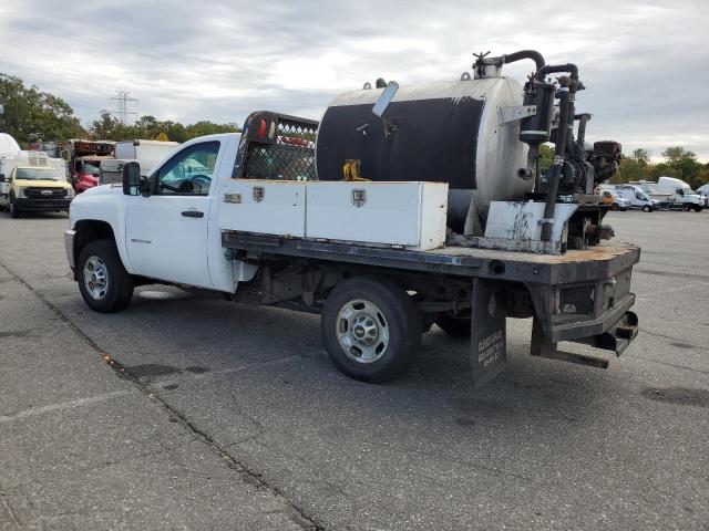 1GB0CVCG4EF141787 - 2014 CHEVROLET SILVERADO C2500 HEAVY DUTY WHITE photo 2