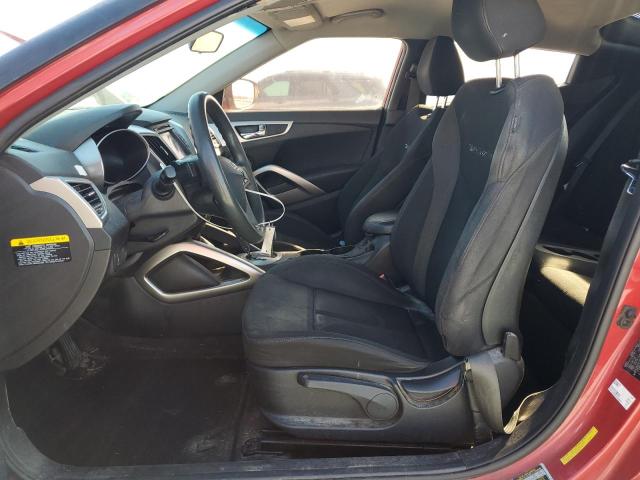KMHTC6AD2GU284917 - 2016 HYUNDAI VELOSTER RED photo 7