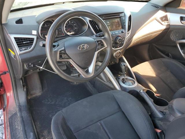 KMHTC6AD2GU284917 - 2016 HYUNDAI VELOSTER RED photo 8