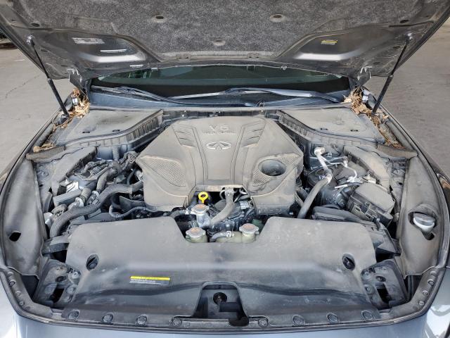 JN1EV7AP5KM515120 - 2019 INFINITI Q50 LUXE GRAY photo 11