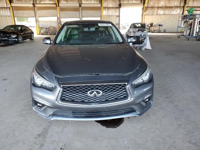 JN1EV7AP5KM515120 - 2019 INFINITI Q50 LUXE GRAY photo 5