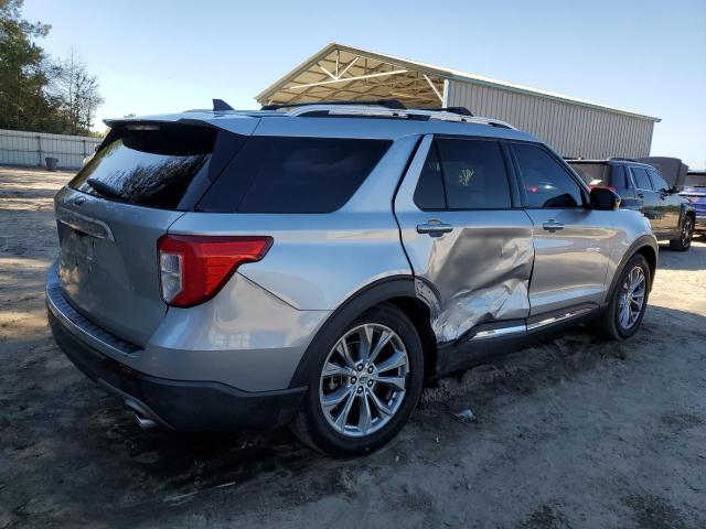 1FMSK7FH6NGA79189 - 2022 FORD EXPLORER LIMITED SILVER photo 3