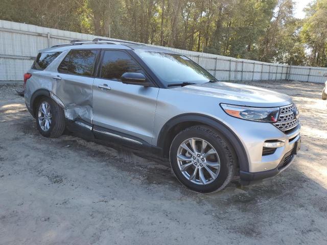 1FMSK7FH6NGA79189 - 2022 FORD EXPLORER LIMITED SILVER photo 4