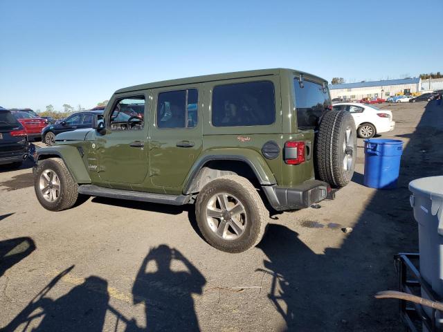 1C4HJXEN4MW659246 - 2021 JEEP WRANGLER U SAHARA GREEN photo 2