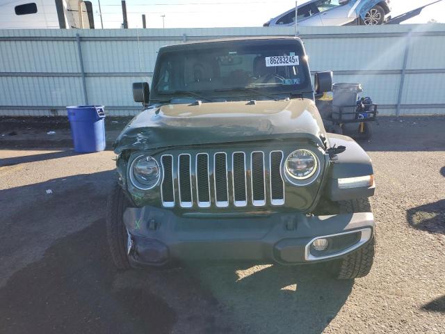 1C4HJXEN4MW659246 - 2021 JEEP WRANGLER U SAHARA GREEN photo 5