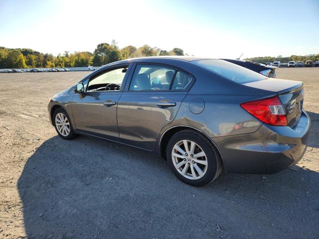 2HGFB2F82CH597926 - 2012 HONDA CIVIC EX GRAY photo 2