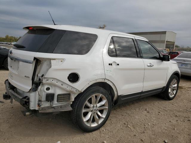 1FMHK8F8XCGA64272 - 2012 FORD EXPLORER LIMITED WHITE photo 3