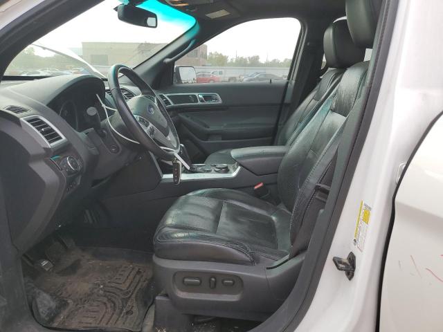 1FMHK8F8XCGA64272 - 2012 FORD EXPLORER LIMITED WHITE photo 7