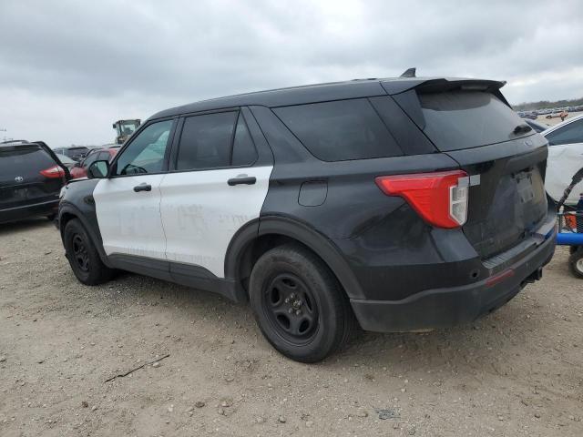 1FM5K8AB5NGC24471 - 2022 FORD EXPLORER POLICE INTERCEPTOR შავი ფოტო 2