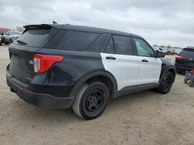 1FM5K8AB5NGC24471 - 2022 FORD EXPLORER POLICE INTERCEPTOR შავი ფოტო 3