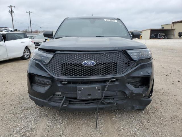 1FM5K8AB5NGC24471 - 2022 FORD EXPLORER POLICE INTERCEPTOR შავი ფოტო 5