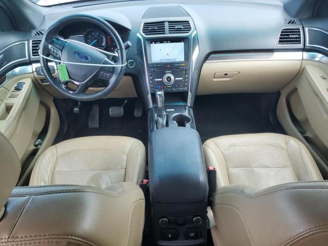 1FM5K7FH0HGC51380 - 2017 FORD EXPLORER LIMITED BLACK photo 8