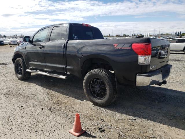 5TFUW5F14DX292696 - 2013 TOYOTA TUNDRA DOUBLE CAB SR5 BLACK photo 2