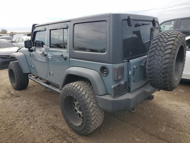 1C4BJWDG3EL176935 - 2014 JEEP WRANGLER U SPORT GRAY photo 2