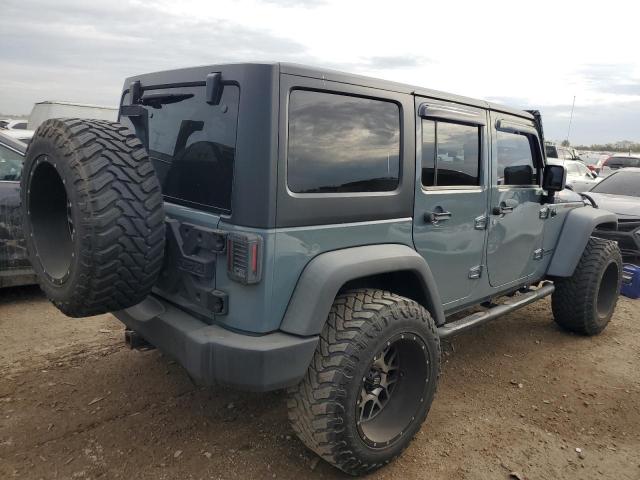 1C4BJWDG3EL176935 - 2014 JEEP WRANGLER U SPORT GRAY photo 3