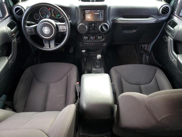 1C4BJWDG3EL176935 - 2014 JEEP WRANGLER U SPORT GRAY photo 8