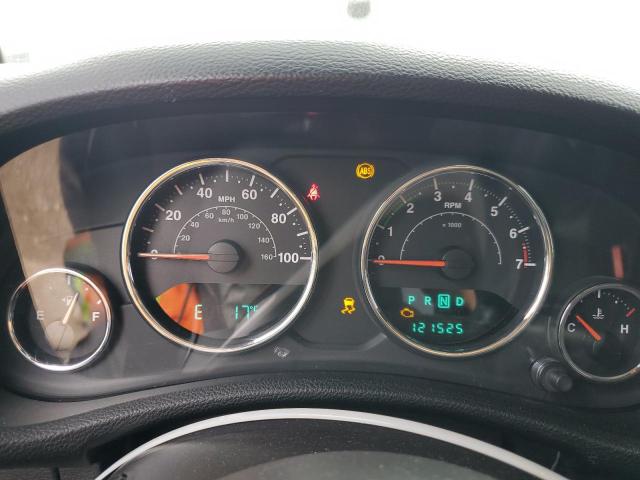 1C4BJWDG3EL176935 - 2014 JEEP WRANGLER U SPORT GRAY photo 9