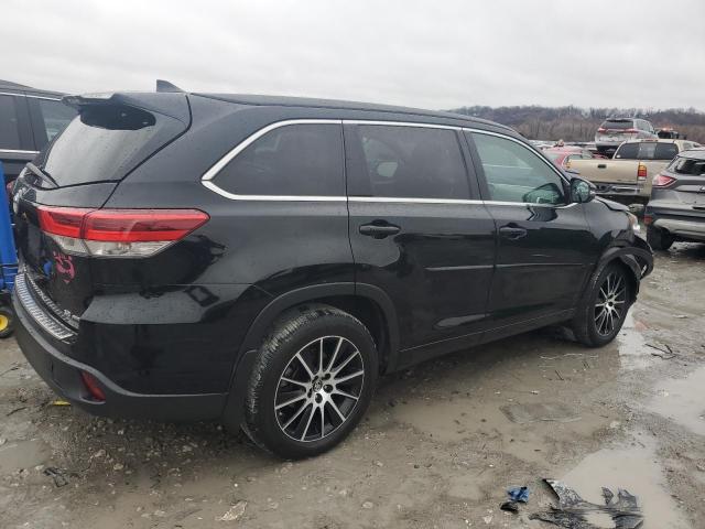 5TDJZRFH4HS456975 - 2017 TOYOTA HIGHLANDER SE BLACK photo 3