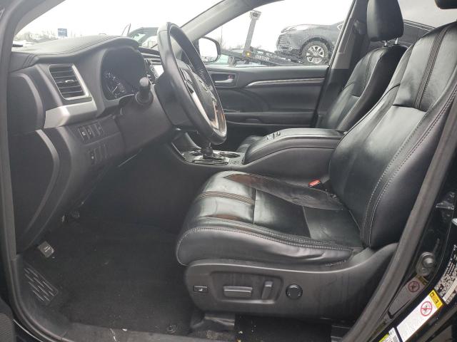 5TDJZRFH4HS456975 - 2017 TOYOTA HIGHLANDER SE BLACK photo 7