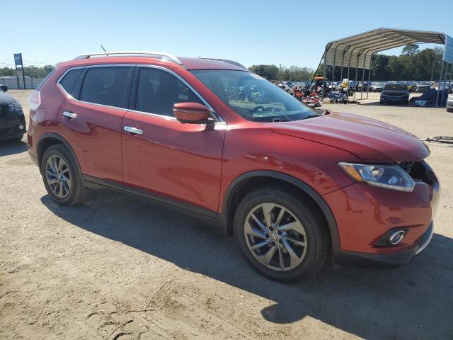 KNMAT2MTXGP669664 - 2016 NISSAN ROGUE S წითელი ფოტო 4