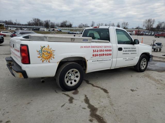 3GCEC14XX6G153063 - 2006 CHEVROLET SILVERADO C1500 WHITE photo 3