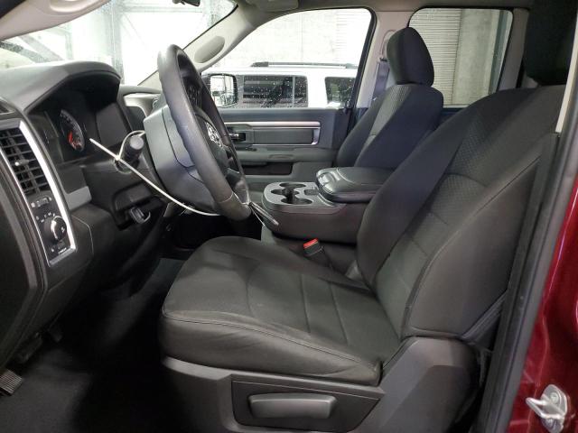 1C6RR7GTXKS736979 - 2019 RAM 1500 CLASS SLT Марун фото 7