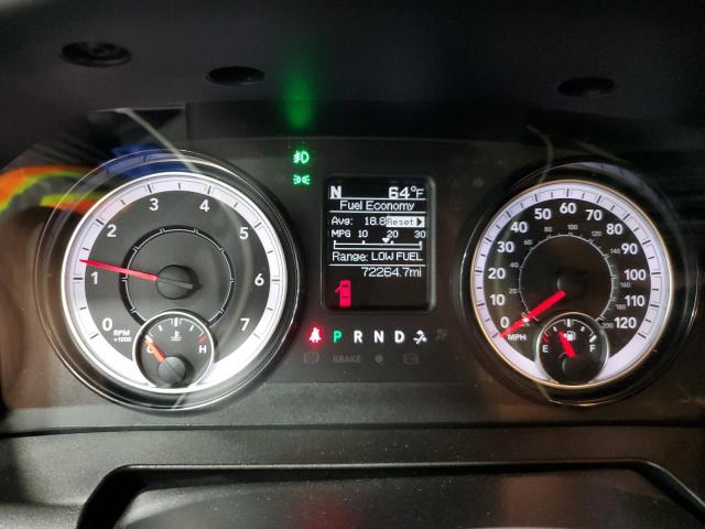 1C6RR7GTXKS736979 - 2019 RAM 1500 CLASS SLT Марун фото 9