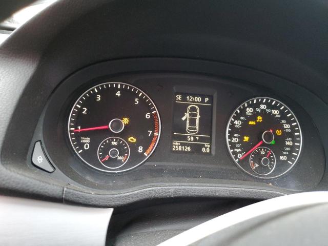 1VWBH7A36CC057600 - 2012 VOLKSWAGEN PASSAT SE Qara foto 9