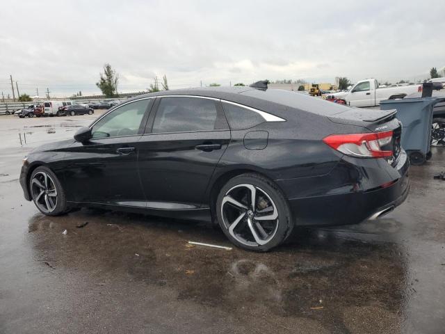 1HGCV1F33KA136837 - 2019 HONDA ACCORD SPORT შავი ფოტო 2
