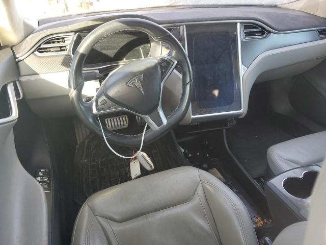 5YJSA1H21EFP62585 - 2014 TESLA MODEL S SILVER photo 8