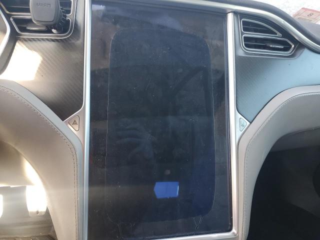 5YJSA1H21EFP62585 - 2014 TESLA MODEL S SILVER photo 9